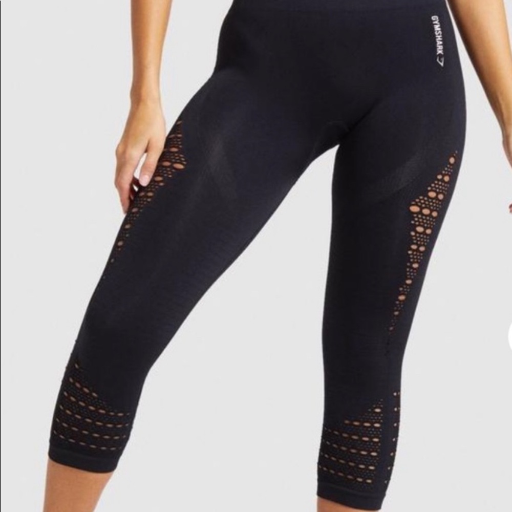 Gymshark Energy Seamless Black Leggings